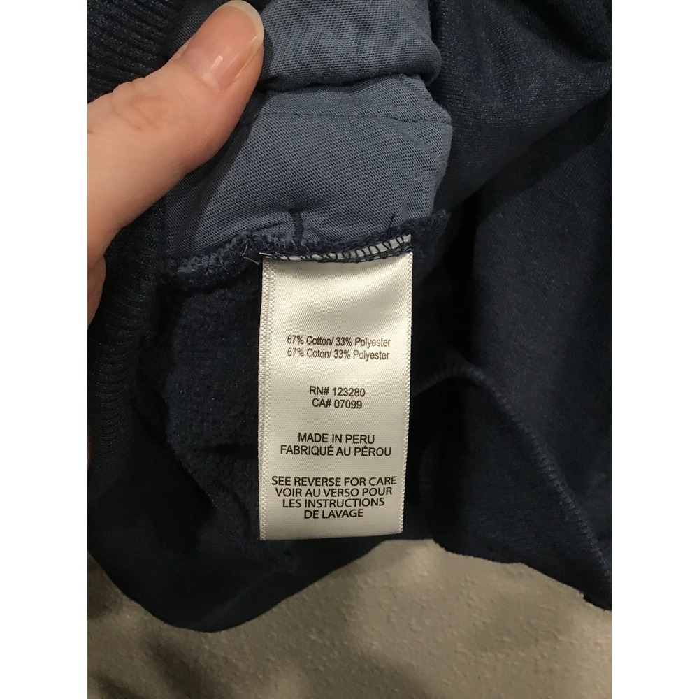 TravisMathew Wall Mock Neck Henley Pullover Sweater XL Navy Golf Athleisure Work - Picture 4 of 7